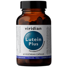 VIRIDIAN nutrition Lutein Plus (Směs pro normální stav zraku), 60 kapslí