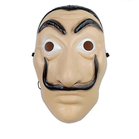 Zaparkorun.cz Filmová maska Salvadora Dalího, La Casa de papel, Papírový dům, Money Heist