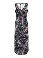 Jacqueline de Yong Dámské šaty JDYCLEO Regular Fit 15295632 Black/Multi Pais (Velikost S)