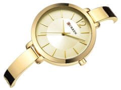 Curren Dámské analogové hodinky Chasing zlatá Univerzální