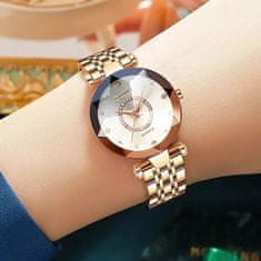 Netscroll Elegantní dámské hodinky, PremiumWatch, bílá