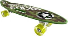 bHome Dětsky skateboard Army 61 cm