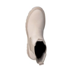 Tamaris béžové ležérní uzavřené kotníkové boty 36