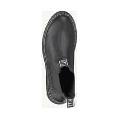 Tamaris černé ležérní uzavřené kotníkové boty 39