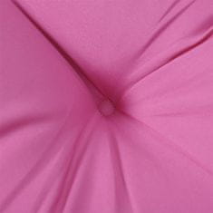 Vidaxl Poduška na pohovku z palet růžová 50 x 40 x 12 cm textil