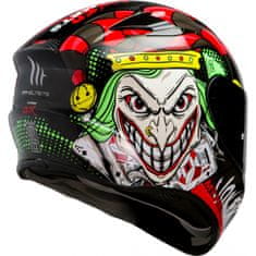 MT HELMETS Integrální přilba na motorku Targo Joker černá Velikost: S