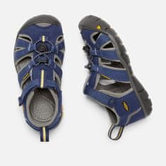 KEEN Dětské sandály SEACAMP 1010088 blue depths/gargoyle (Velikost 30)