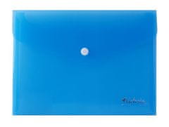 Victoria Spisové desky s drukem, modrá, A5, PP