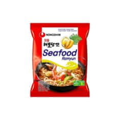 Nongshim Korejská instantní polévka Ramen s příchutí mořských plodů "Seafood Ramyun Noodle Soup" 120g Nong Shim