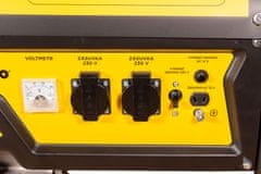 PROTECO 51.08-G1-2900 elektrocentrála 1-fázová 2900W (AC 2x230V, DC 1x12V)