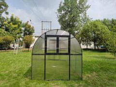 PROTECO skleník obloukový 415 x 205 x 205 cm, polykarbonát 4,5 mm