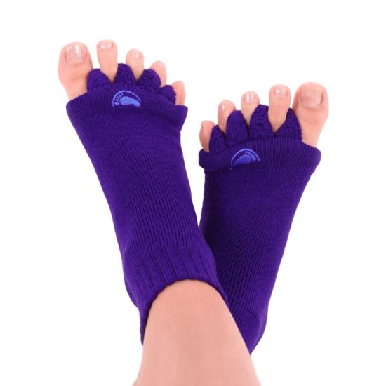 Pro nožky Happy Feet Adjustační ponožky Purple velikost M (39-42)