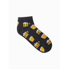 Edoti Pánské ponožky U311 tmavě šedé MDN121662 43-46