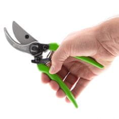 PALISAD Zahradní nůžky rovný střih, 200 mm, kovová a ergonomická gumová rukojeť
