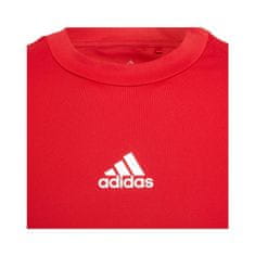 Adidas Tričko na trenínk červené M JR Techfit Compression