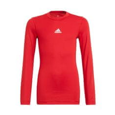 Adidas Tričko na trenínk červené M JR Techfit Compression