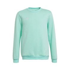 Adidas Mikina bledě zelená 123 - 128 cm/XS Entrada 22 Sweat Top