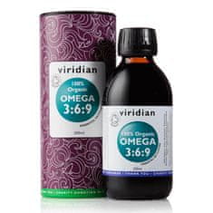 VIRIDIAN nutrition Omega 3:6:9 Oil Organic, 200 ml