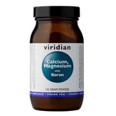 VIRIDIAN nutrition Calcium Magnesium with Boron Powder (Vápník, hořčík a bór), 150 g