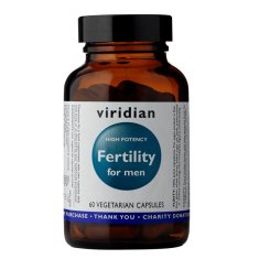 VIRIDIAN nutrition Fertility for Men (Mužská plodnost), 60 kapslí