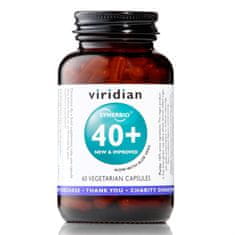 VIRIDIAN nutrition Synerbio 40+ (Směs probiotik a prebiotik), 60 kapslí