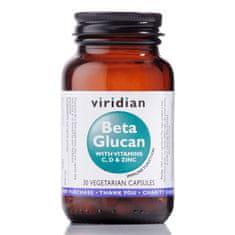 VIRIDIAN nutrition Beta Glucan (Antioxidant), 30 kapslí