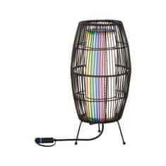 Paulmann PAULMANN Plug a Shine LED světelný objekt Smart Home Zigbee Basket IP44 RGBW 3,2W černá 947.54 94754