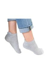 Amiatex Dámské ponožky 135 grey + Ponožky Gatta Calzino Strech, šedá, 35/37