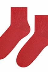 Amiatex Dámské ponožky 037 red, červená, 35/37