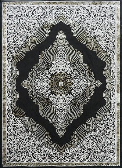 Berfin Dywany AKCE: 120x180 cm Kusový koberec Elite 3935 Black Gold