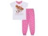 PAW Patrol SKYE Dívčí pyžamo s krátkým rukávem, bavlněné pyžamo 5-6 let 110-116 cm