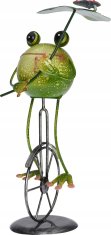 Koopman Kovová zahradní figurka žáby 36,5 cm