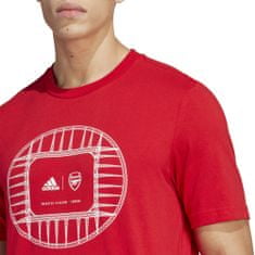Adidas Tričko ARSENAL FC Graphic Tee red Velikost: S