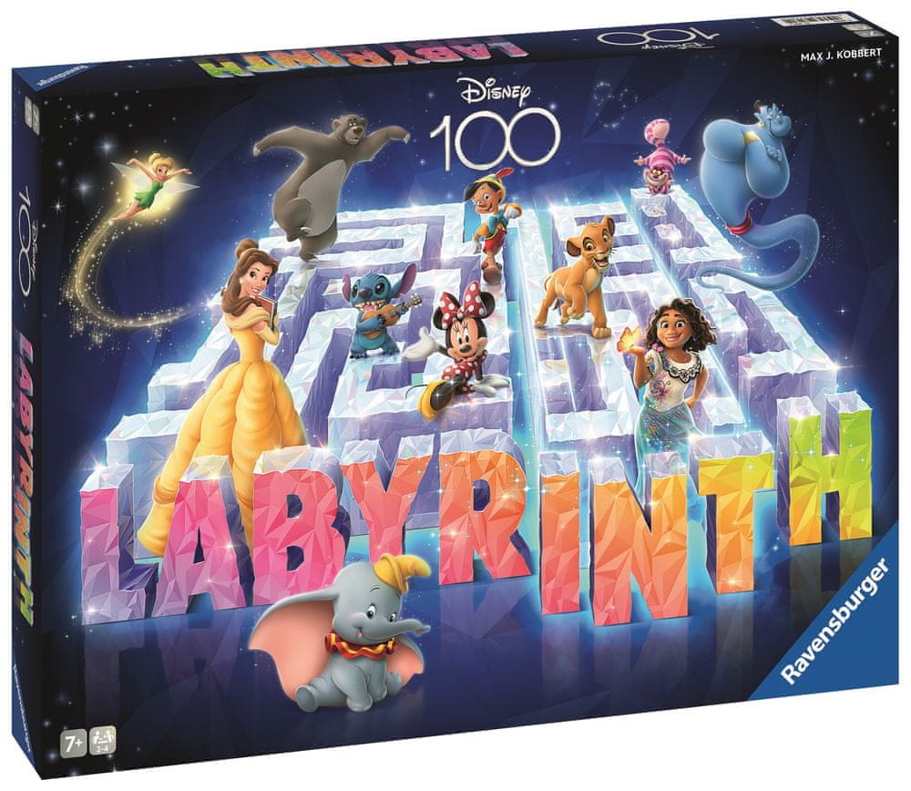 Levně Ravensburger Labyrinth Disney: 100. výročí