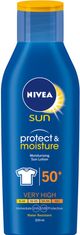 Sun Protect & moisture hydratační mléko na opalování OF 50+, 200 ml