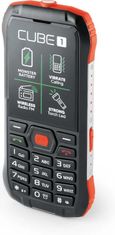CUBE1 X200 odolný tlačítkový telefon, Red