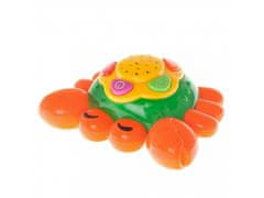 sarcia.eu Vzdělávací hračka, vtipný krab s ukolébavkou, hudební krab18m+, BamBam