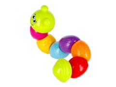 sarcia.eu Funny Caterpillar, vzdělávací hračka 12m+ BamBam
