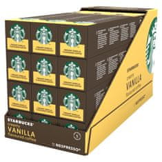 Starbucks by NESPRESSO Creamy Vanilla Flavoured Coffee, kávové kapsle – 12x10 kapslí v balení