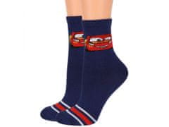 sarcia.eu Sada chlapeckých ponožek Cars Lightning McQueen, 8 párů dlouhých ponožek, OEKO-TEX 27-30 EU