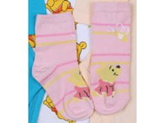 sarcia.eu Medvídek Pú Sada dívčích kojeneckých ponožek, 4 páry dlouhých ponožek, OEKO-TEX 12-18 m 80-86 cm