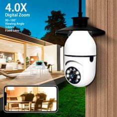 Netscroll Bezpečnostní kamera ve tvaru žárovky, ViewCamera