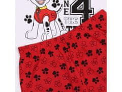sarcia.eu Paw Patrol Marshall Chlapecké pyžamo s krátkým rukávem, bílé a červené letní pyžamo 8 let 128 cm