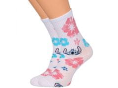 sarcia.eu Stitch DISNEY Dámské barevné dlouhé ponožky - 3 páry, OEKO-TEX 37-42 EU