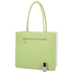 DIANA & CO Trendová kabelka přes rameno Tarami, bílá - výrazná zelená
