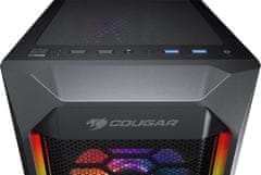 Cougar MX410 Mesh-G RGB, černá