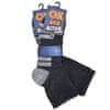 unisex bavlněné sportovní letní zkrácené ponožky 5300623 2-pack, antracitová, 47-50