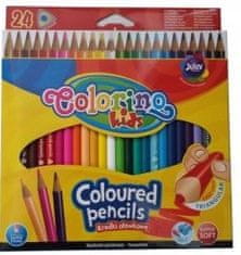 Colorino Trojhranné tužky 24 barev