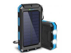 BOT Solární powerbanka SP2 1 panel 10000mAh, modrá