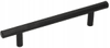 GAMET Skříňová kolejnice matná černá 12,8 cm